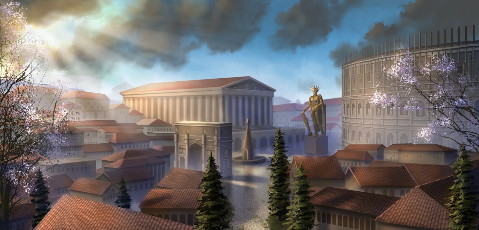 Rome in spring — Age of Dynasties: Roman Empire
