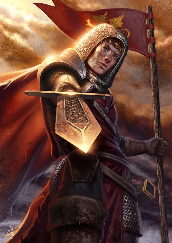 Arthur, illustration by Sara Forlenza