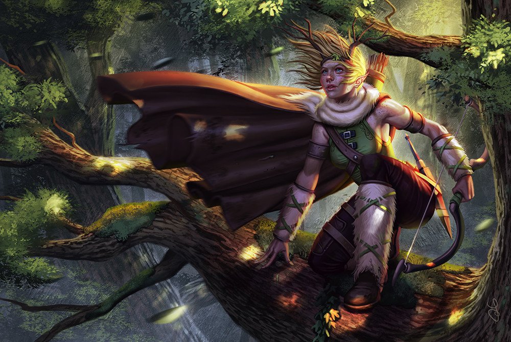 Hunter, illustration by Sara Forlenza