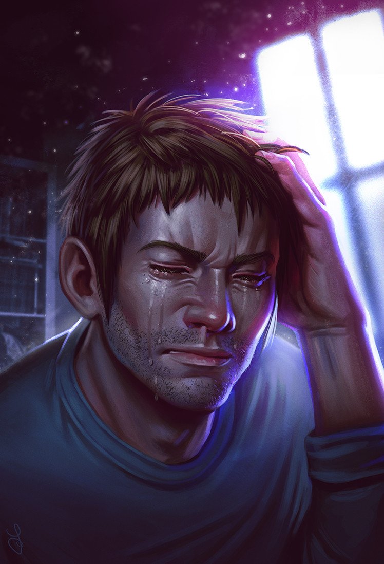 Despair, illustration by Sara Forlenza