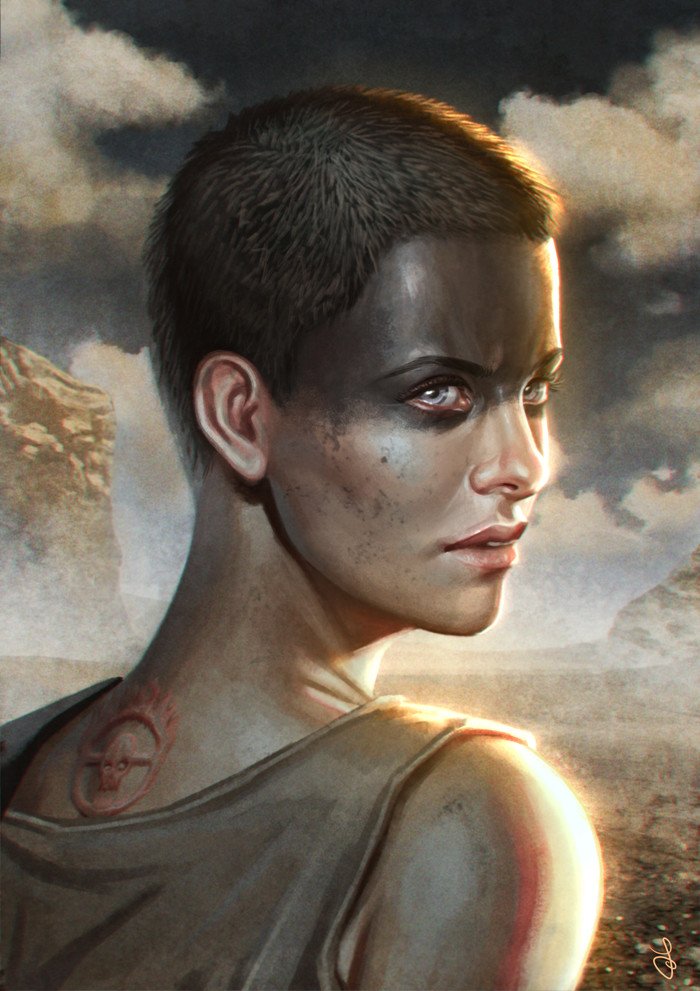 Furiosa, illustration by Sara Forlenza