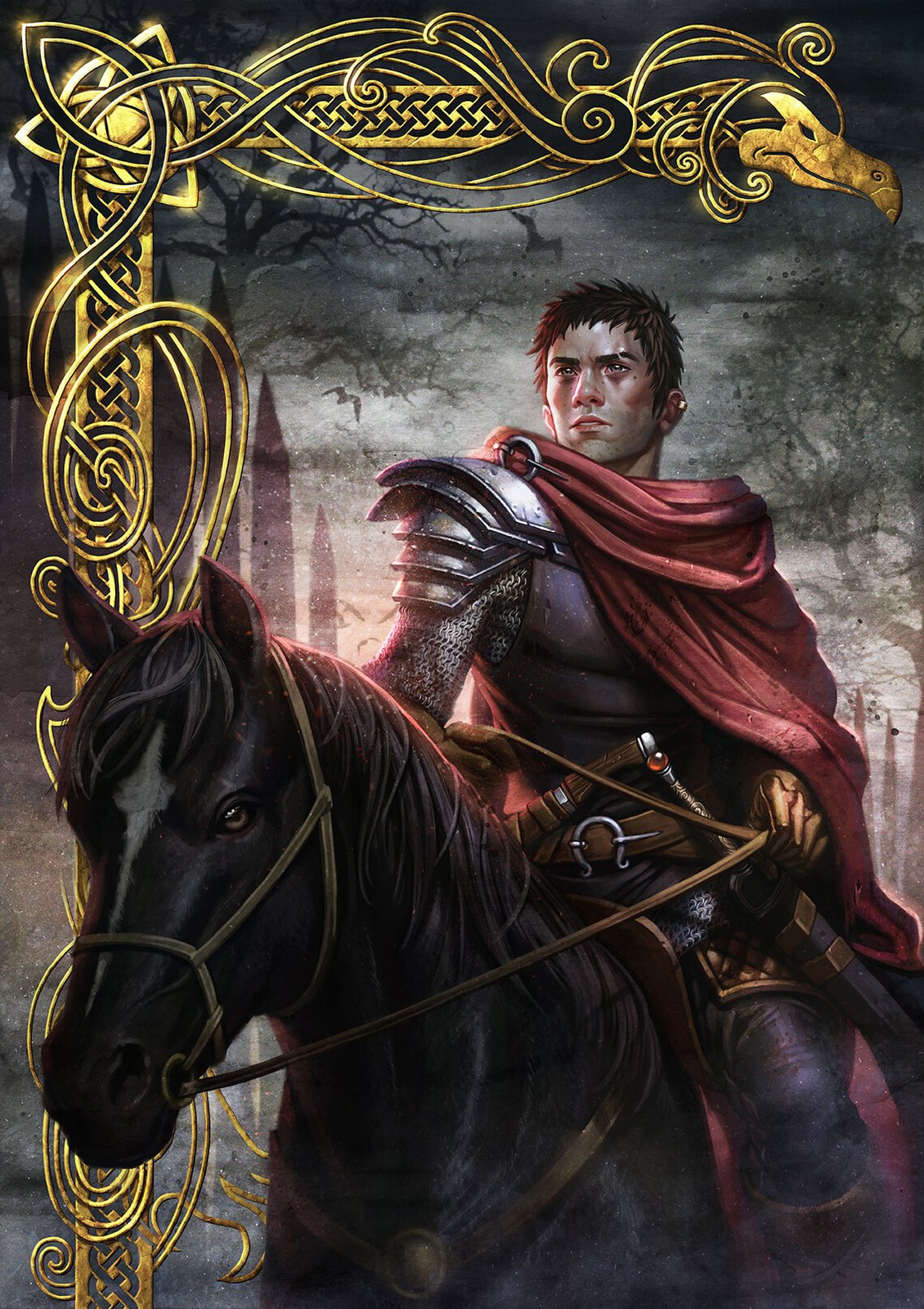 Red cloak knight