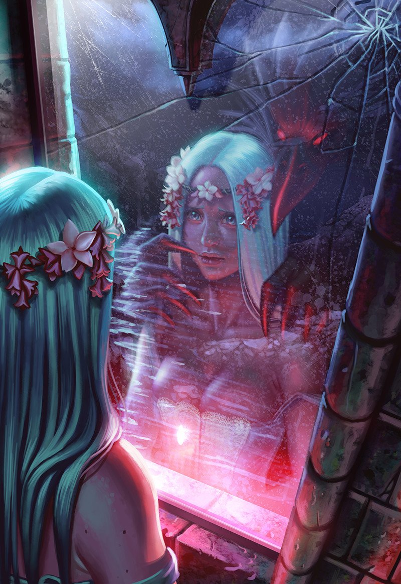 Ius primae noctis, illustration by Sara Forlenza